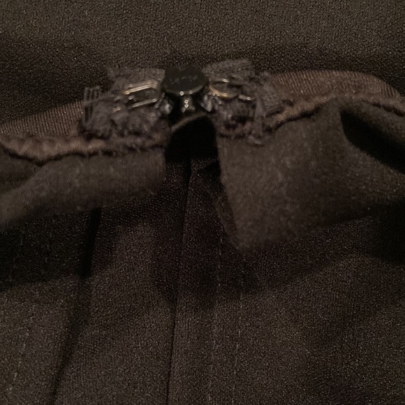 SheIn Strapless Tube Top High Waist Wide Leg Flounce Jumpsuit SzM - Picture 8 of 9